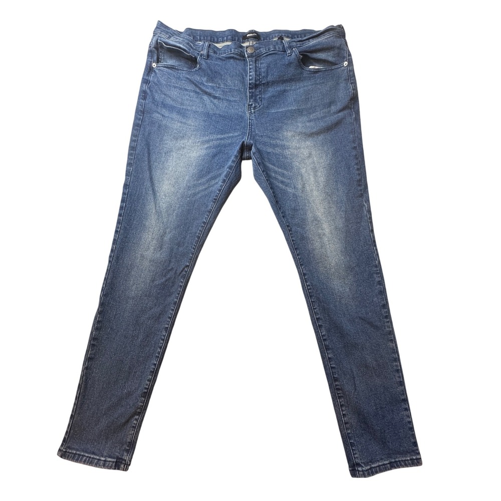 Fashion‎ Nova Men Jeans Mens 40x30 Blue Medium Wash RH1114181 Slim Stretch Denim